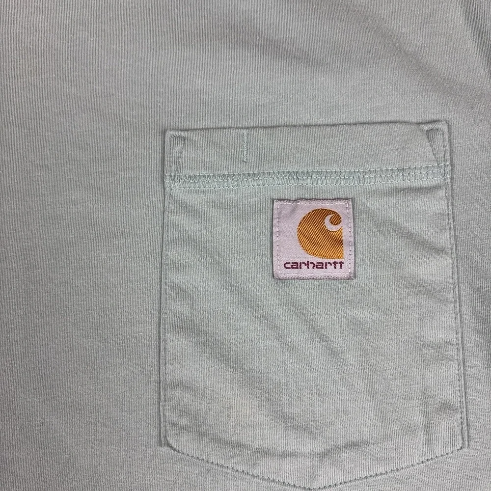 Carhartt Force Shirt Mens Medium Green Short Sleeve Pocket Relaxed Fit Tee